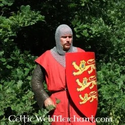 Deepeeka Bouclier Avec Héraldique Anglaise Grande -France Épées médiévales Soldes 2023 bouclier avec heraldique anglaise grande 1