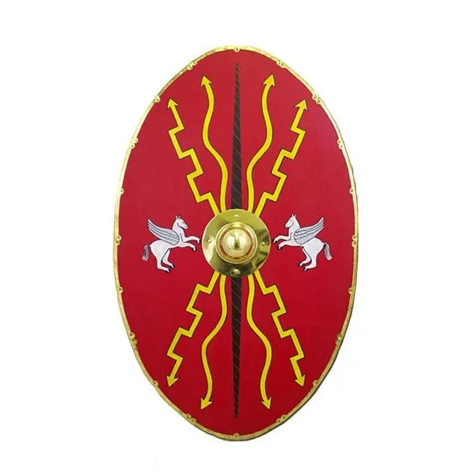 Deepeeka Bouclier Ovale D'auxiliaire Romain 3 Deepeeka Bouclier Ovale D'auxiliaire Romain