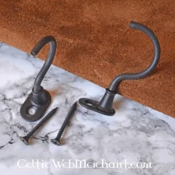 Hanwei Crochets Muraux, Noir -France Épées médiévales Soldes 2023 crochets muraux noir 2