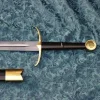 Windlass Steelcrafts Épée De Chevalier à Deux Mains Battle-ready Avec Un Fourreau En Cuir (émoussé 3 Mm) -France Épées médiévales Soldes 2023 epee de chevalier a deux mains battle ready avec u