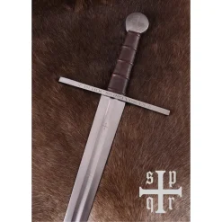 SPQR Épée De Chevalier Templier, Battle-ready (émoussé 3 Mm) -France Épées médiévales Soldes 2023 epee de chevalier templier battle ready emousse 3 2