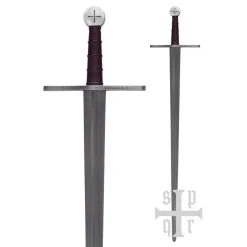 SPQR Épée De Chevalier Templier, Battle-ready (émoussé 3 Mm)