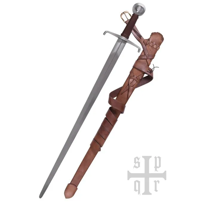 SPQR Épée Médiévale à Une Main 1310, Royal Armoury, Battle-ready (émoussé 3 Mm) 4 SPQR Épée Médiévale à Une Main 1310, Royal Armoury, Battle-ready (émoussé 3 Mm) – Image 2