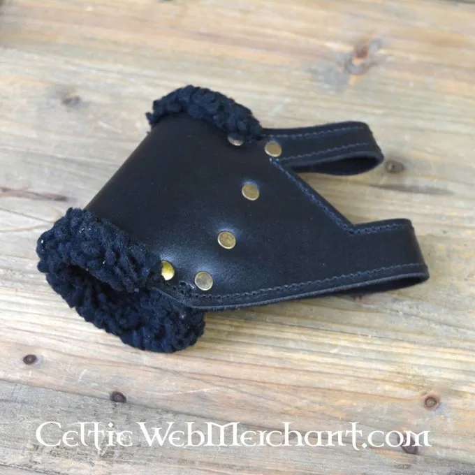 Epic Armoury LARP Porte-épée Avec Garnitures De Fourrure, De Cuir Et De La Main Gauche 5 Epic Armoury LARP Porte-épée Avec Garnitures De Fourrure, De Cuir Et De La Main Gauche – Image 3