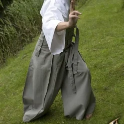 Epic Armoury Pantalons Samurai, Noir -France Épées médiévales Soldes 2023 pantalons samurai noir 2