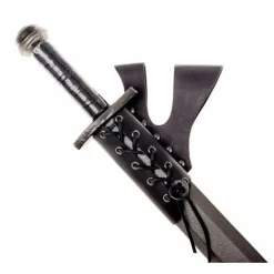 Porte épée à Double Boucle De Ceinture, Noir