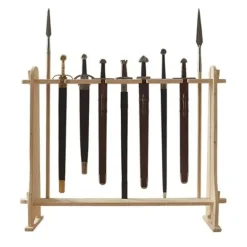Support En Bois Pour Les épées Et Les Bras Polaires