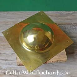 Deepeeka Umbo De Bouclier Carré, En Laiton